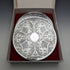 British Vintage Silver Plated Table Mat Set of 4 Paper Boxed